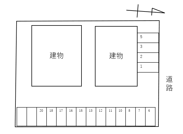 Cest si bon Aの駐車配置図
