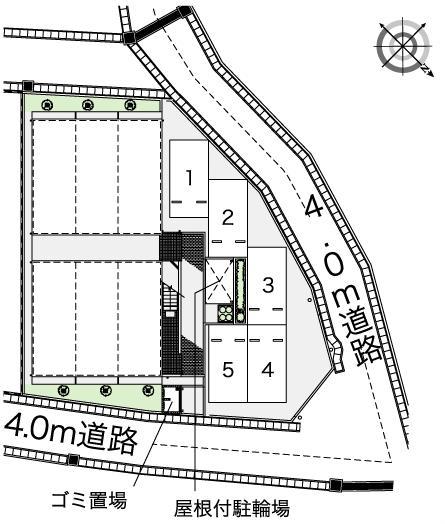 トロワイル片江(42276)の駐車配置図
