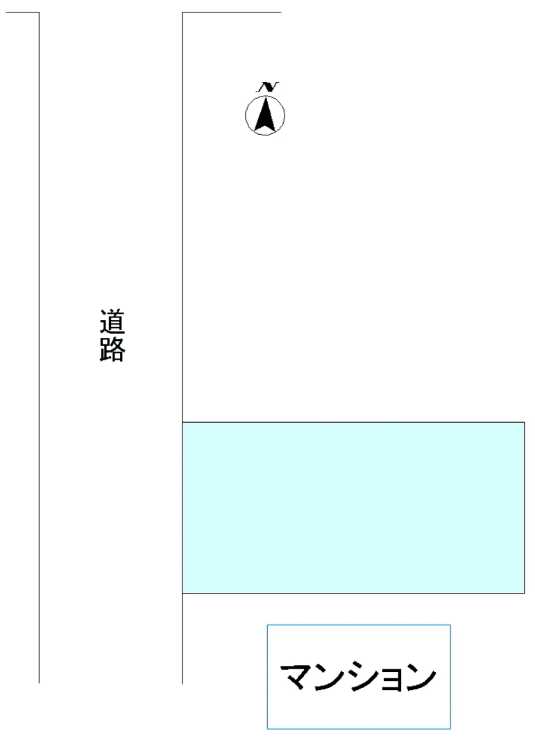 田中見附町駐車場の駐車配置図