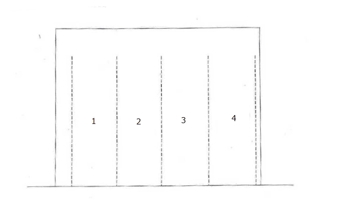 65.伊藤Cガレージの駐車配置図