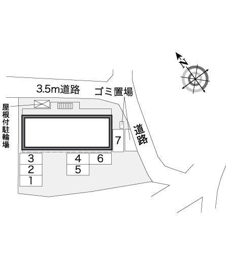 湖城が丘(37715)の駐車配置図