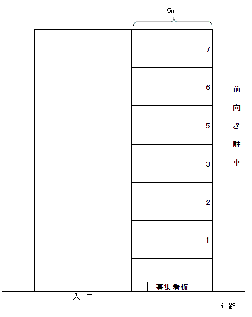 320111の駐車配置図