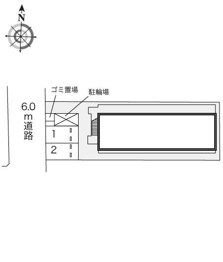 花屋町(22509)の駐車配置図