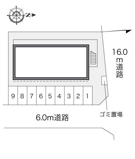 エテルノいずみ(23595)の駐車配置図