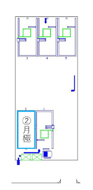 伊勢山第2の駐車配置図