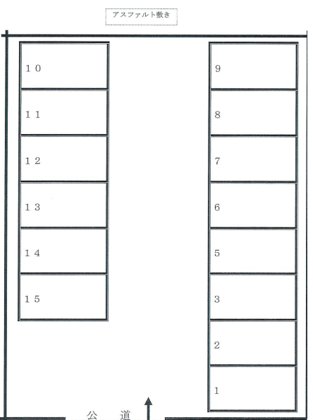 407の駐車配置図