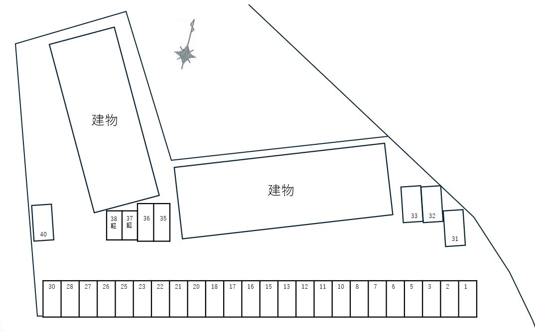 シンフォニア Aの駐車配置図