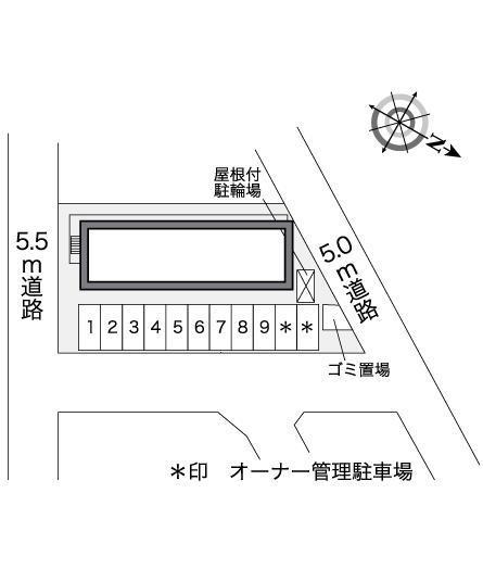 iアイ(25576)の駐車配置図