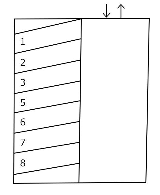 (27) 鈴木駐車場の駐車配置図