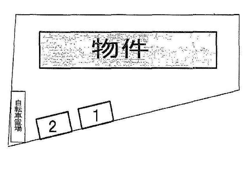 アーバンパレス駐車場の駐車配置図