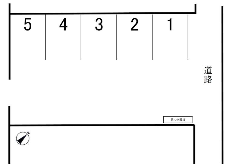 アップル川口駐車場の駐車配置図