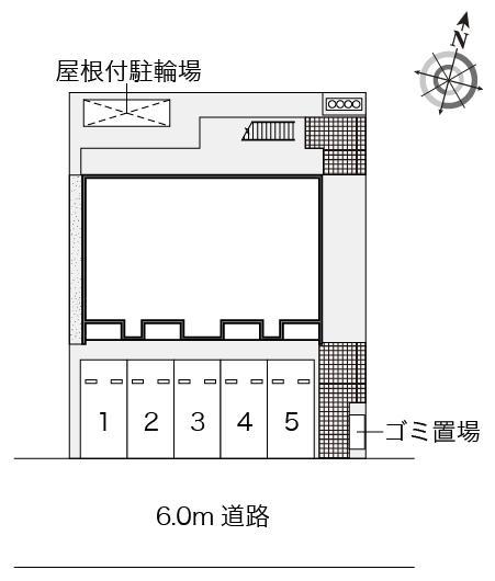 クレイノエスポワール ソフィア(55786)の駐車配置図