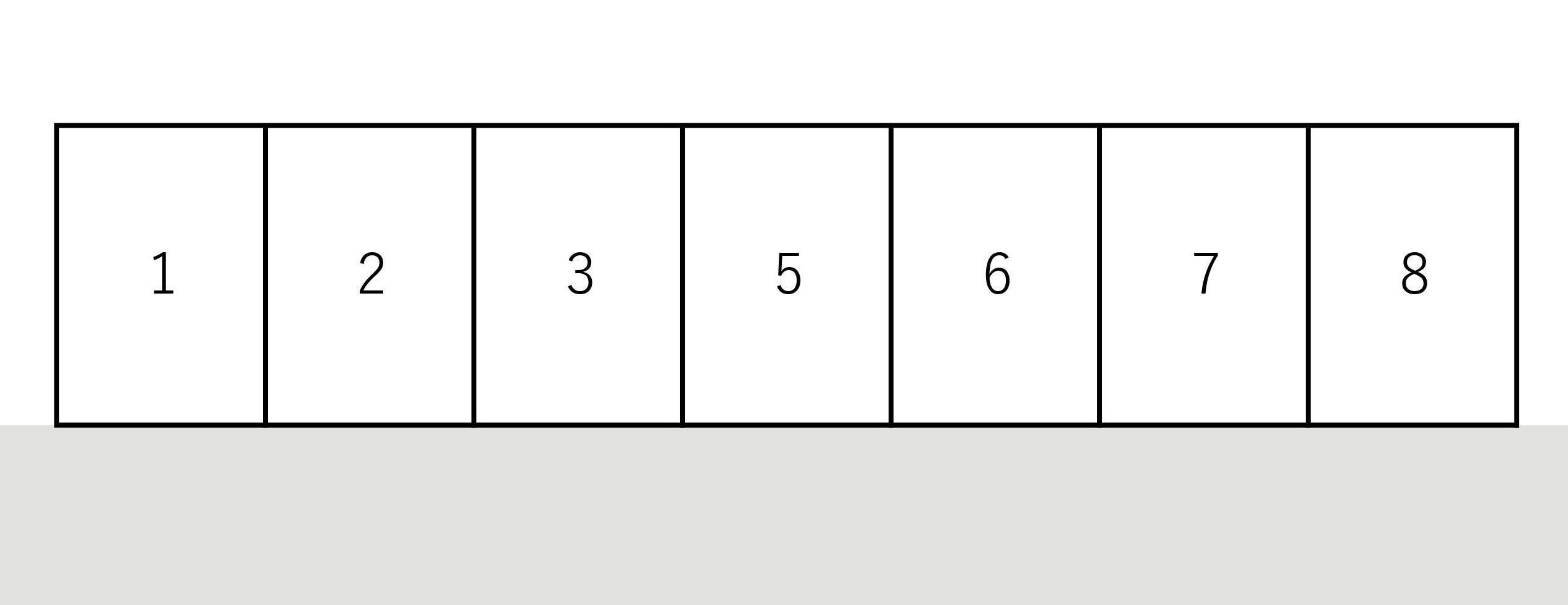 砂原駐車場の駐車配置図
