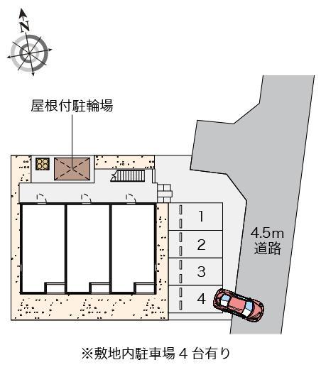 大(46189)の駐車配置図
