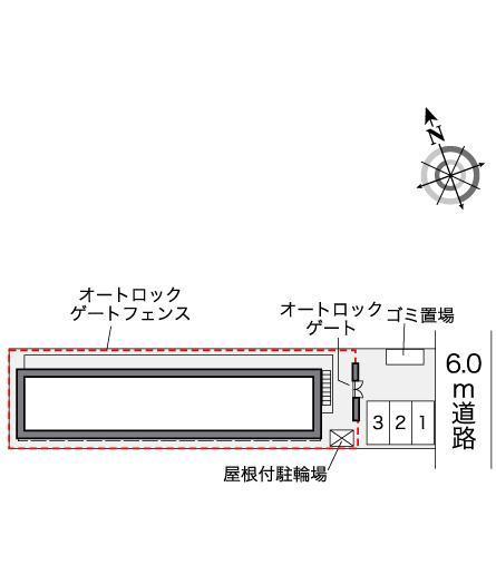 エスペランサ(39258)の駐車配置図