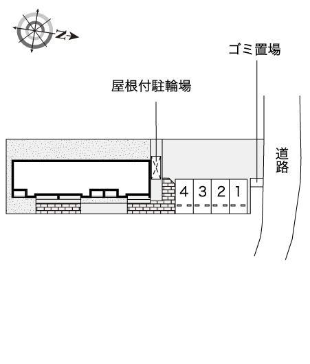 ソアーヴェ(53350)の駐車配置図