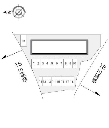 グレイスヒルズ(10597)の駐車配置図