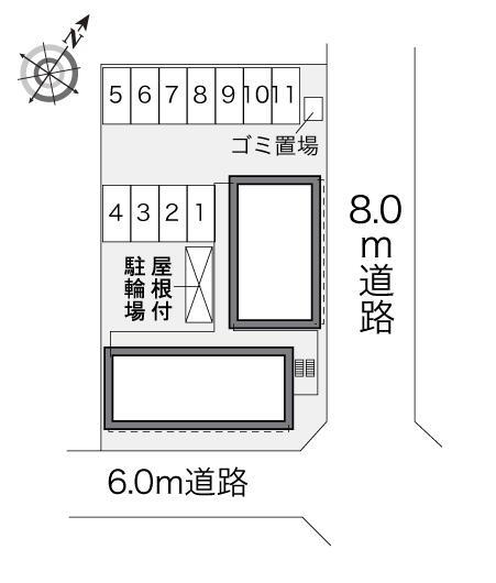 羽邑(28696)の駐車配置図