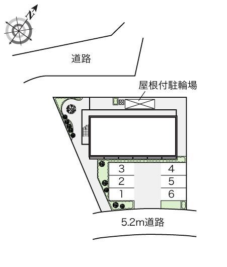 王寺(16540)の駐車配置図