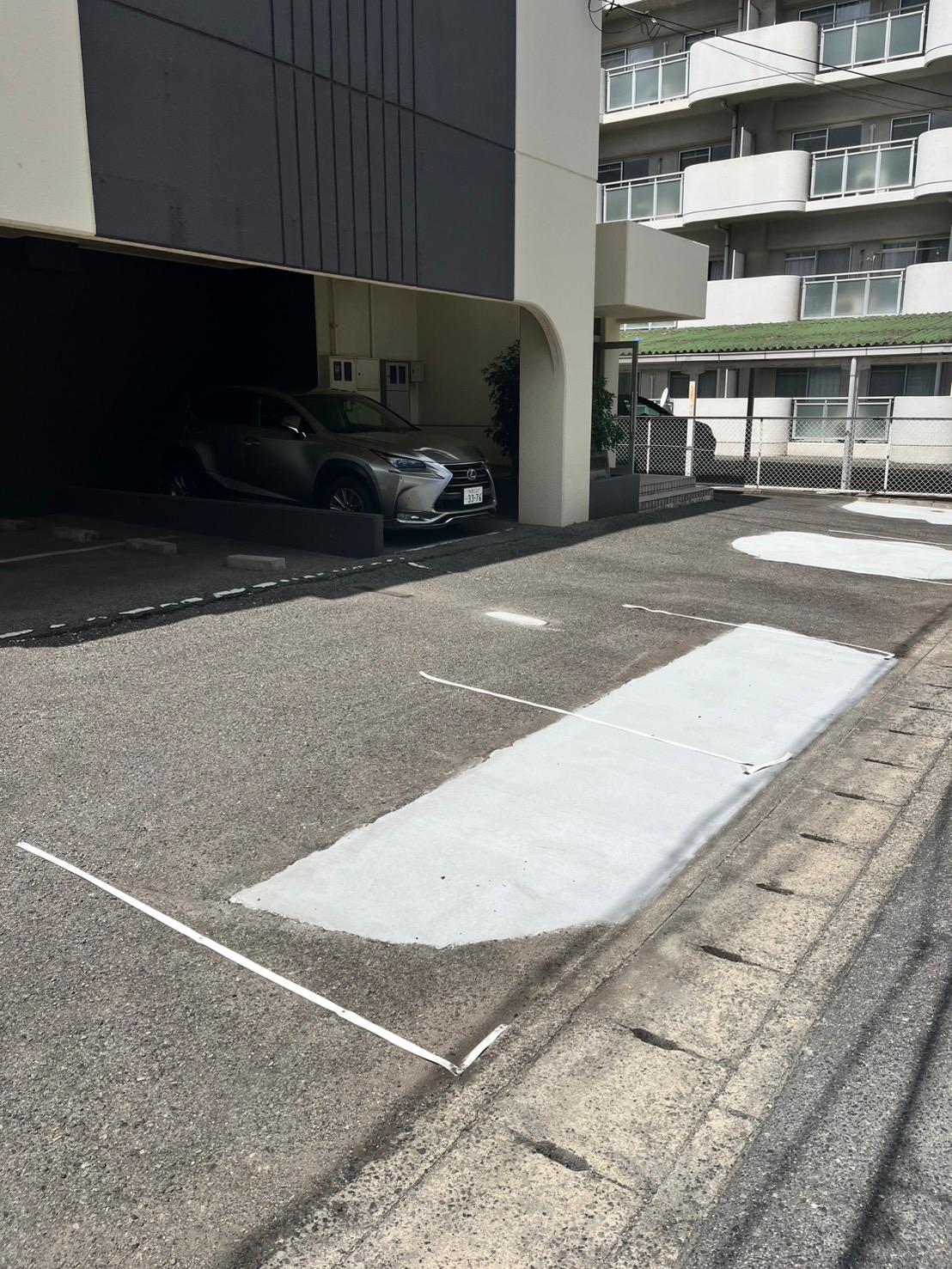 リポーズヴィラ駐車場の外観・駐車場イメージ1枚目