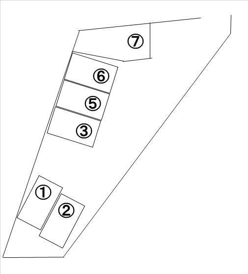 ジョイフル東折尾No.1パーキングの駐車配置図