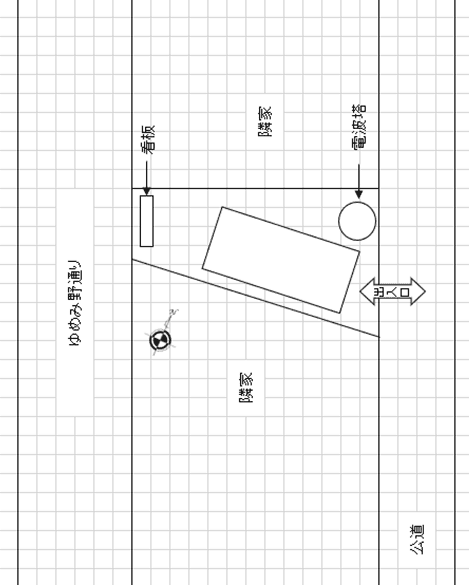 P-135駐車場の駐車配置図