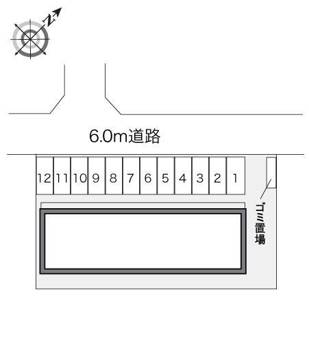 宮古(21296)の駐車配置図