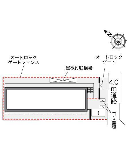 フルリール(39846)の駐車配置図