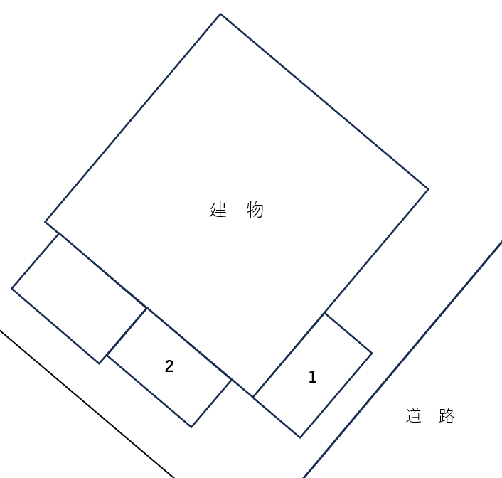 LAUREL妙典Ⅰの駐車配置図