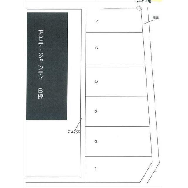 ジャンティパーキングの駐車配置図