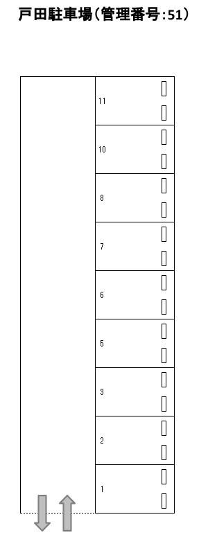J-051の駐車配置図