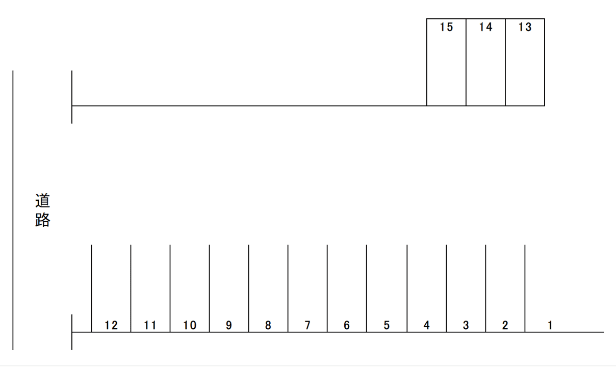 000180の駐車配置図
