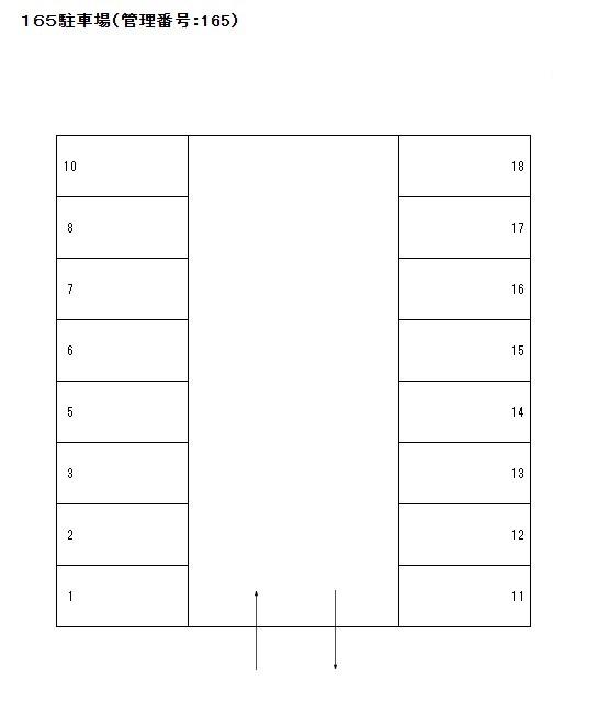 J-165の駐車配置図