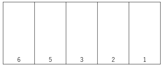 相金駐車場の駐車配置図