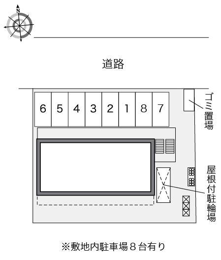ヴェルーガ(42214)の駐車配置図