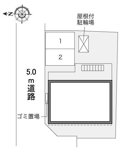 フローライト(34504)の駐車配置図