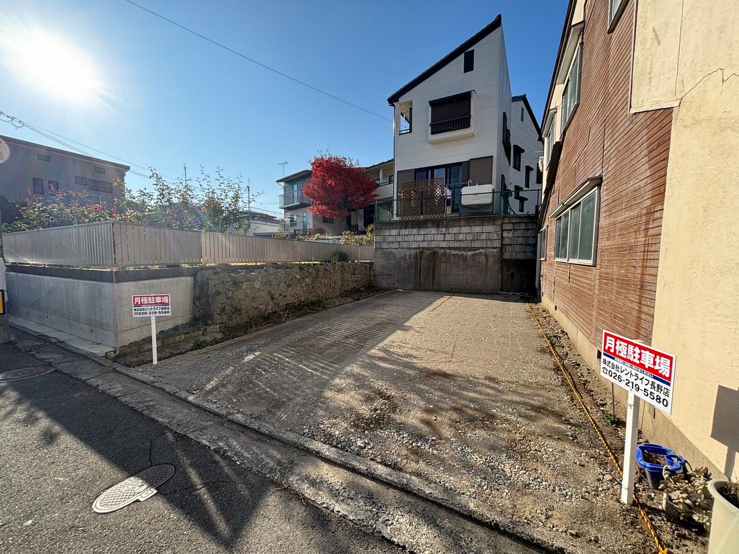 三輪7丁目月極駐車場の外観・駐車場イメージ1枚目