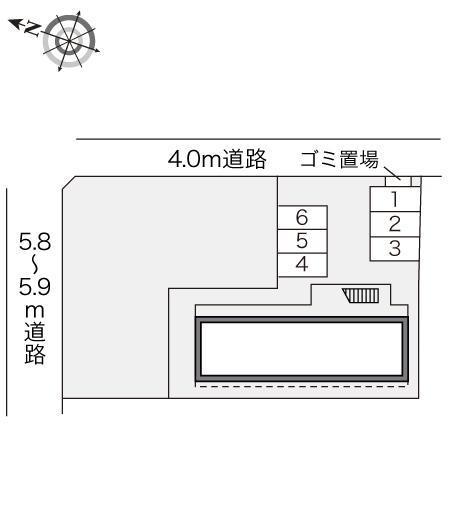 とも(16674)の駐車配置図