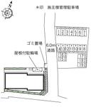 クレストタウンC(47441) 敷地外駐車場の駐車場