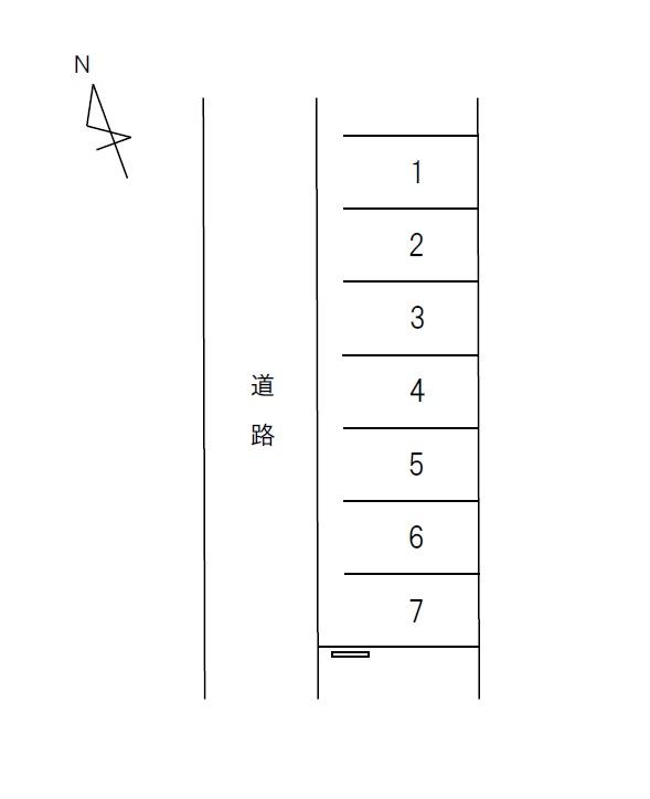 TP026 和泉K - Touchiの駐車配置図