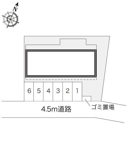 うぐいす(15742)の駐車配置図