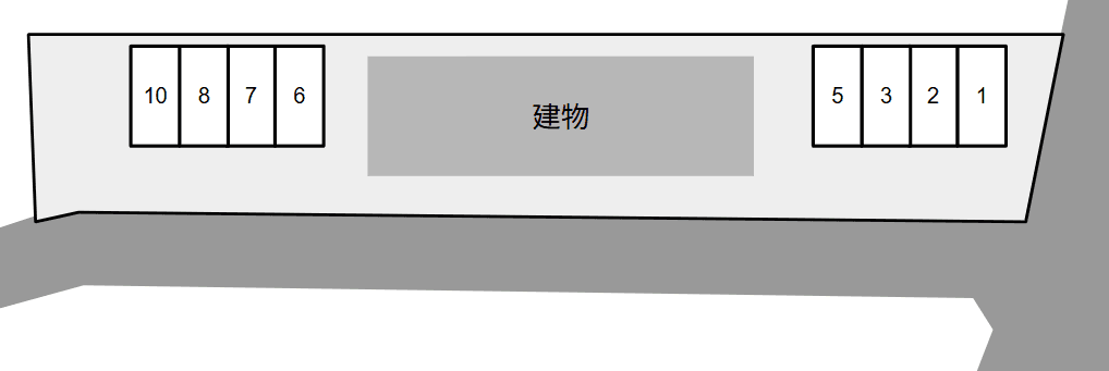 Girasole K・Tの駐車配置図