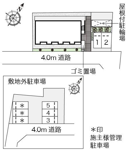 MATSUOⅡ(55312)の駐車配置図