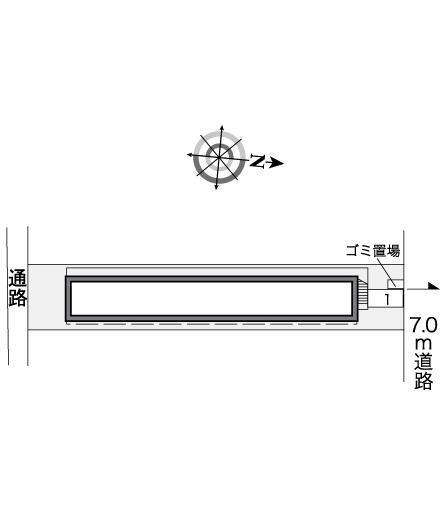 ベーレンアウスレーゼ(25570)の駐車配置図
