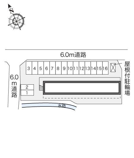 パディーL(24064)の駐車配置図