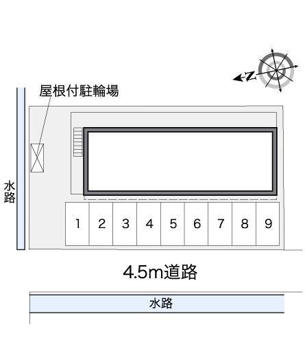 AVANCE(38088)の駐車配置図