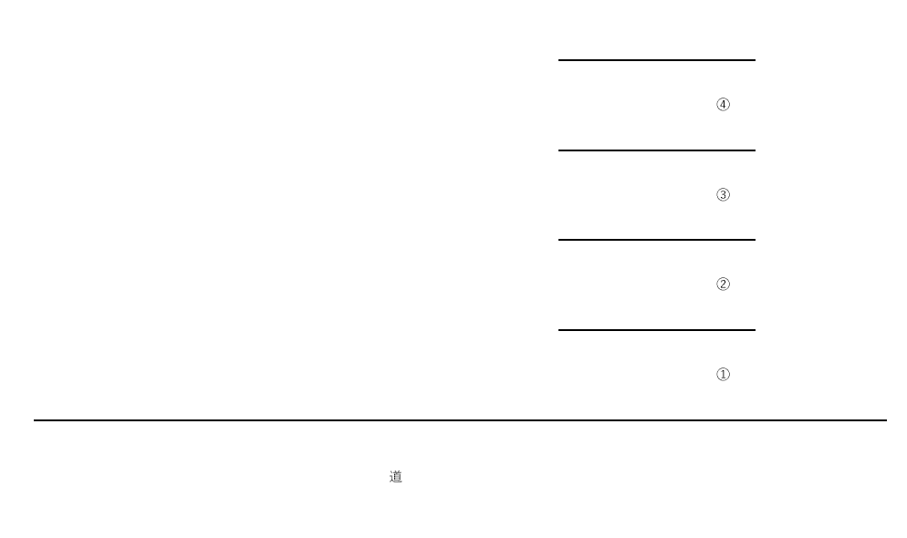船頭町M月極駐車場の駐車配置図