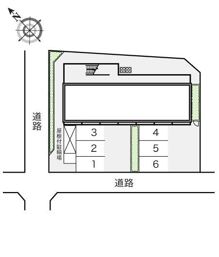 錦松台(15775)の駐車配置図