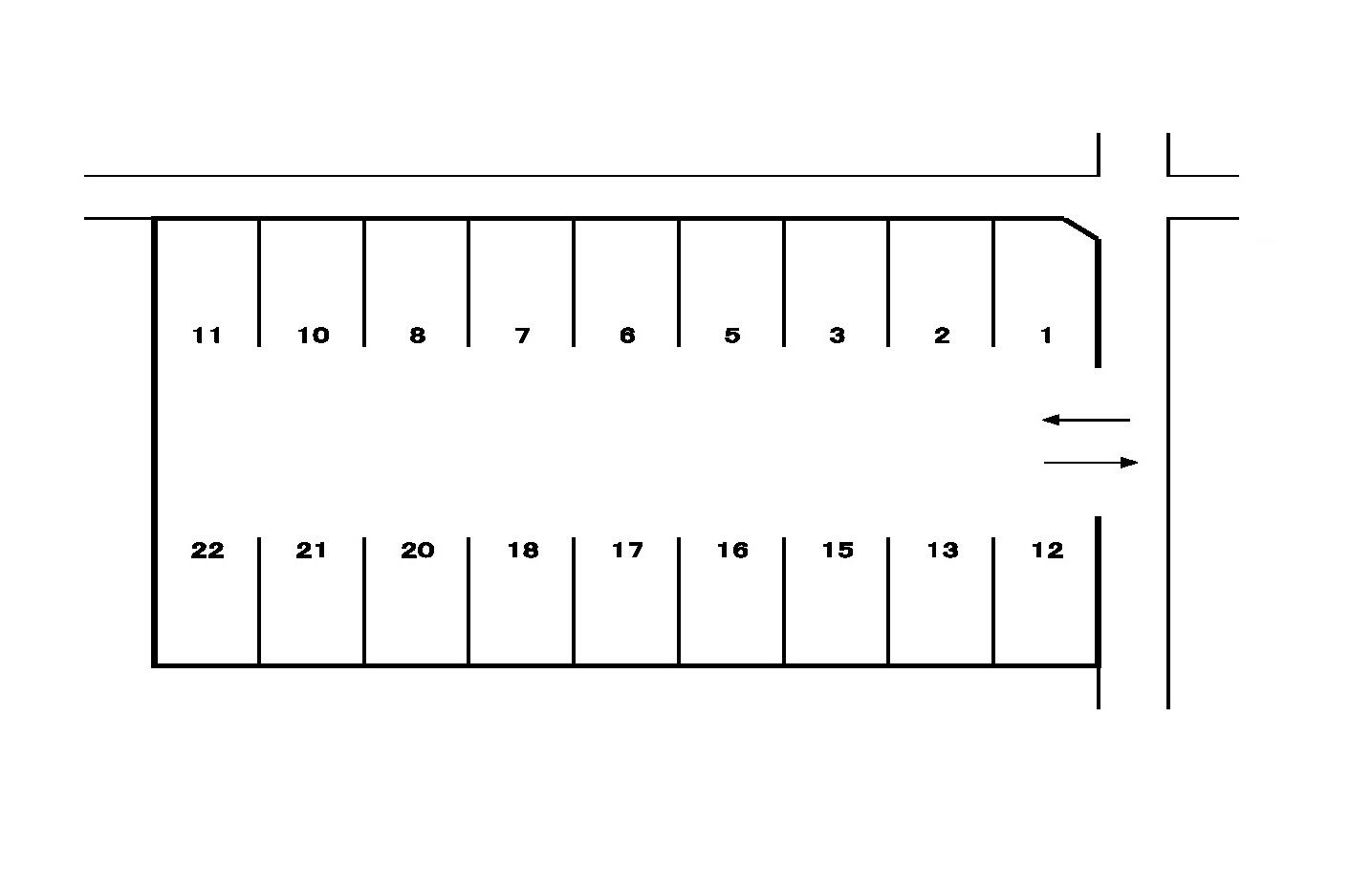 J-144の駐車配置図