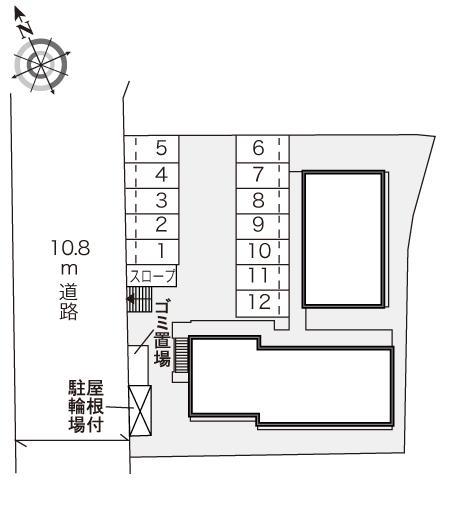 エスト(22194)の駐車配置図